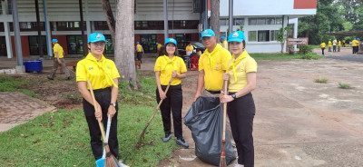 กิจกรรมอาสาจิตพัฒนาปรับปรุงภูมิทัศน์ศูนย์ราชการอำเภอปทุมราชวงศา ... พารามิเตอร์รูปภาพ 1